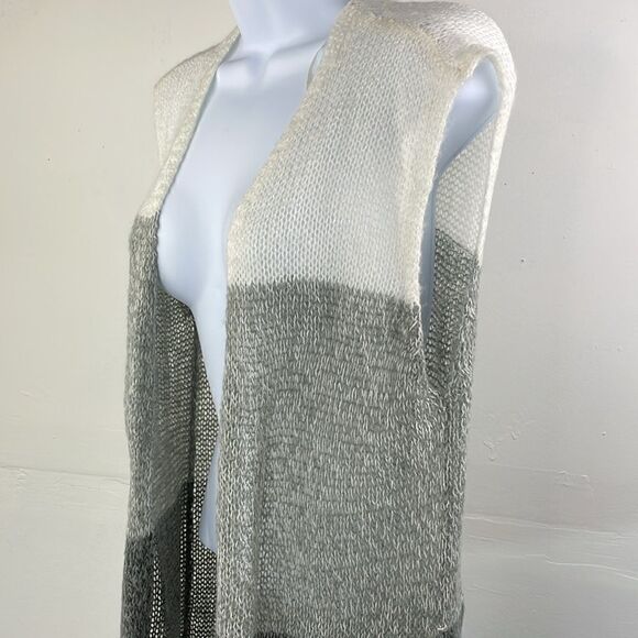 RD Style Long Light sweater vest color block size Medium - Picture 6 of 12